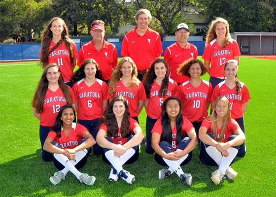 2016 Varsity Softball Team