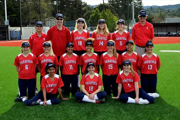 2017 Varsity Softball Team