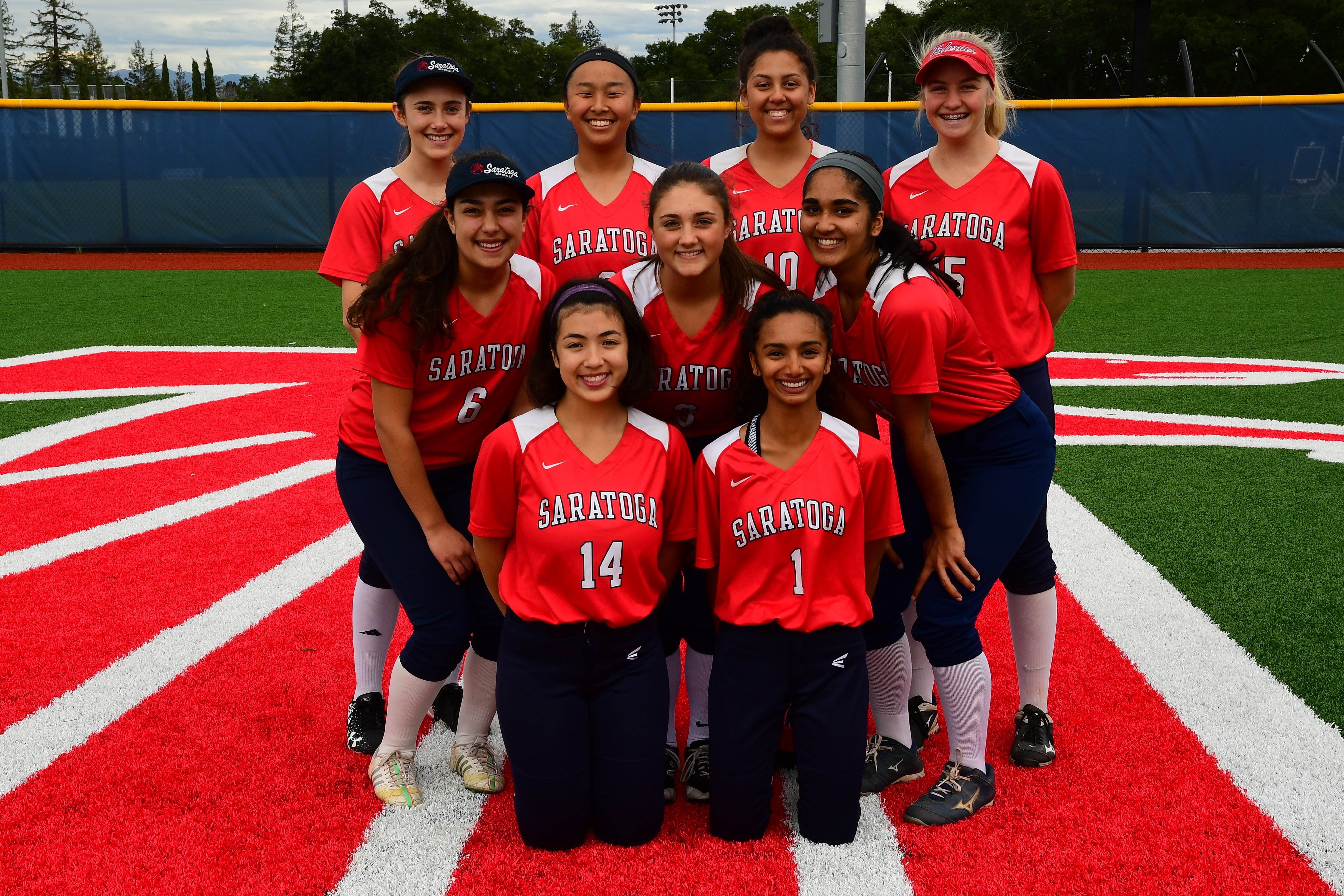 2018 Varsity Softball Team