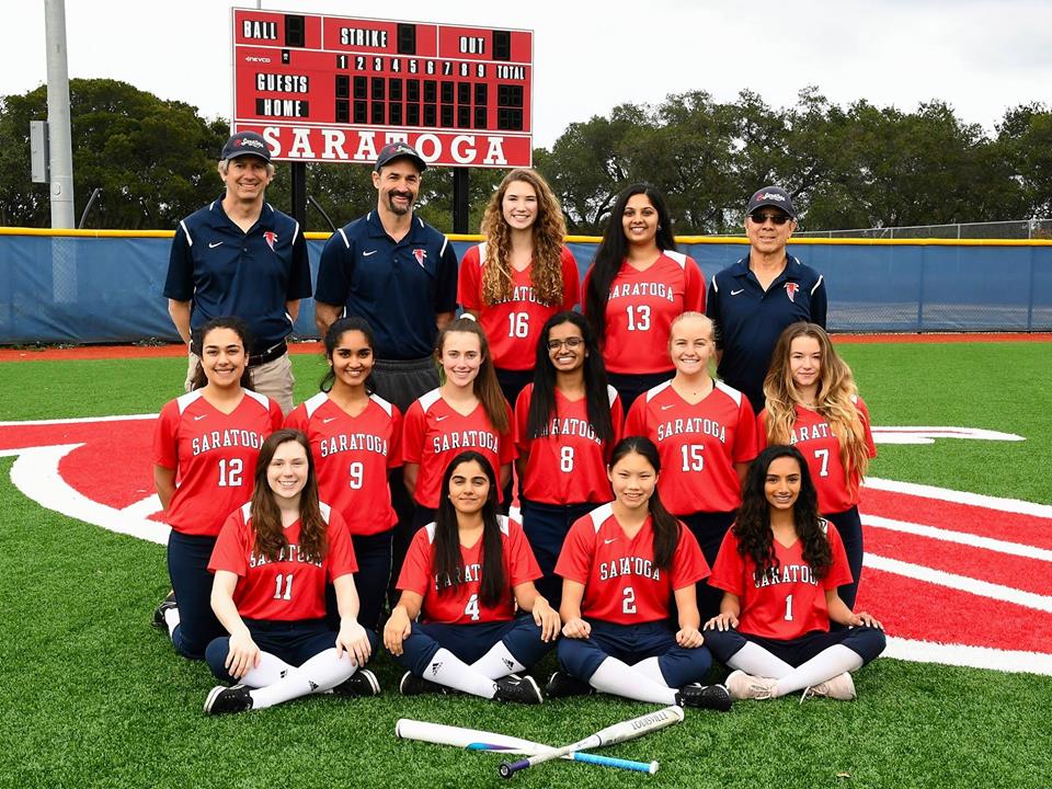 2019 Varsity Softball Team